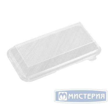 Крышка к контейнеру для суши "Витрина" 183х140х35 мм, диз. "Аппетит", прозр. ПП, 500 шт/кор 500 шт/упак РОССИЯ ПК-0035К Аппетит ПП (500)
