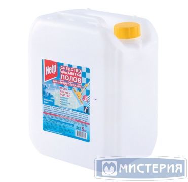 Средство для мытья пола "Help" Морской бриз, концентрат, канистра, 5000 г 4 шт/кор РОССИЯ 4-0332/4-5731