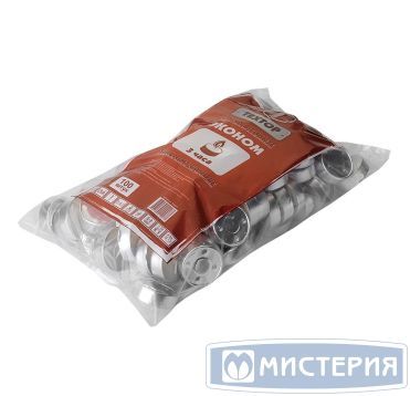 Свечи чайные в гильзе d38хh16 мм, без дизайна, бел., 100 шт/упак "Textop" 15 упак/кор РОССИЯ T077