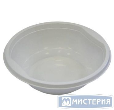 Тарелка глубокая 0.475л, белая, 1000 штук
