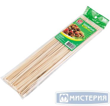 Палочки для шашлыка 300 мм, d2,5 мм, бамбук, 100 шт/упак 100 упак/кор КИТАЙ 440-603