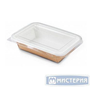 Крышка к контейнеру под запайку [192х144 мм], прозр., ПЭТ, 800 шт/кор "OSQ" Eco Sealpack 500 800 шт/упак РОССИЯ Крышка для ECO Sealpack 500