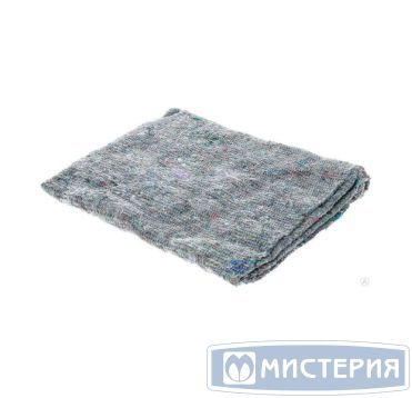 Полотно холстопрошивное 400х500 мм, 180 гр/м2, прошитое, сер. 20 шт/кор РОССИЯ