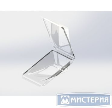 Упаковка для роллов 400 мл, 160х115х48 мм, прозр., ПЭТ, 400 шт/кор "Kado-Prim" 400 шт/упак РОССИЯ КД-115