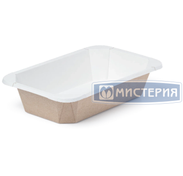 Контейнер 1000 мл, 224х174х50 мм, без окна, без крышки, крафт-бел, карт., 45 шт/упак "OSQ" Octobox 1000 360 шт/кор РОССИЯ OSQ OCTOBOX 1000 (K) (360)