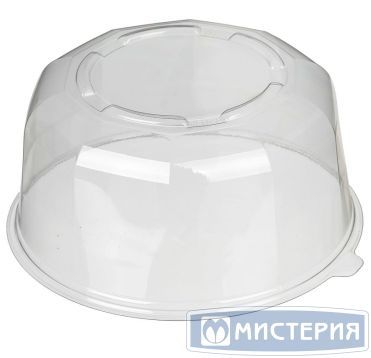 Упаковка для торта [крышка] d226хh115[d192хh105] мм, прозр., ПЭТ, 225 шт/кор "Комус" 225 шт/упак РОССИЯ Т-019/2 К