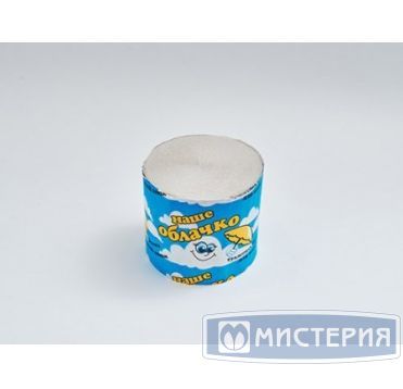 Бумага туалетная 1-сл. "Облачко наше" стандарт, сер., 45 м 56 рул/кор РОССИЯ