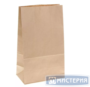 Пакет на вынос [220+120]х290 мм M без ручек, крафт, бум., 450 шт/кор 450 шт/упак РОССИЯ PD-01-70-221229