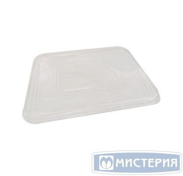 Крышка к контейнеру плоск. 3-секц. 232х182х8,5 мм, прозр., ПП, 400 шт/кор "Kado-Prim" 400 шт/упак РОССИЯ КД-401К