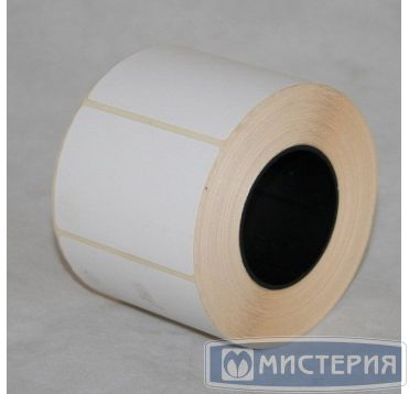 Весовая лента 58х30 мм ЭКО, непринт., бел., термобум., 700 шт/рул 60 рул/кор РОССИЯ