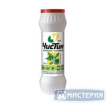 Средство чистящее универсальное "Чистин" Лимонный всплеск, порошок, 400 г 20 шт/кор РОССИЯ 24225