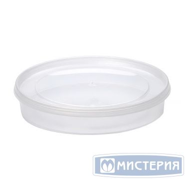 Крышка для контейнера под пресервы и мёд, кругл., d 145мм, прозрачная, ПП