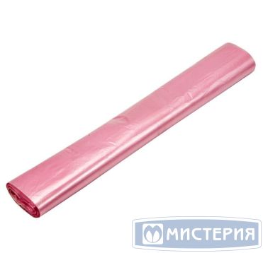 Пакет фасовочный 280х400 мм 8 мкм, без втул., роз., ПНД, 100 шт/рул 100 рул/кор РОССИЯ