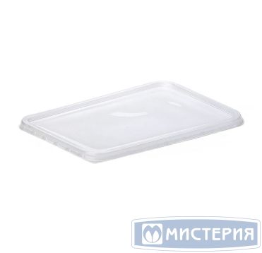 Крышка прямоугольная 186x132х7мм, полупрозрачная