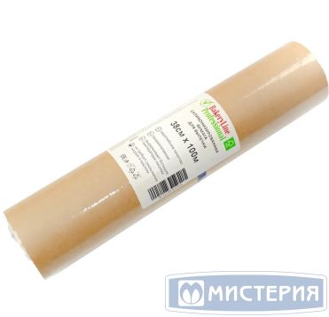 Бумага для выпечки силикон. в рулоне 380мм х 100м, коричн. "Bakery Line" 1 рул/упак 6 рул/кор КИТАЙ 400221