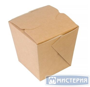Коробка для лапши 700 мл, 103х104х103 мм, крафт, карт., 30 шт/упак "OSQ" Noodles 360 шт/кор РОССИЯ OSQ NOODLES XL