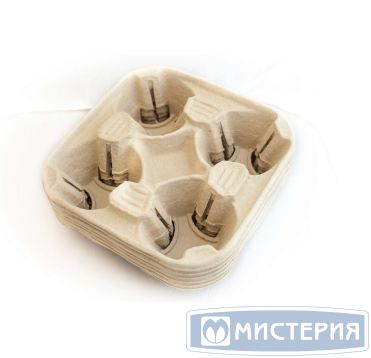 Держатель для стаканов, 200х200х45 мм, серый