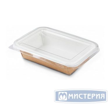 Крышка к контейнеру под запайку [192х144 мм], прозр., ПЭТ, 50 шт/упак "OSQ" Eco Sealpack 500 400 шт/кор РОССИЯ ECO Sealpack 500