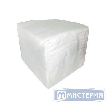 Салфетки 250х250 мм 1-сл., бел., бум., 85 шт/упак 32 упак/кор РОССИЯ