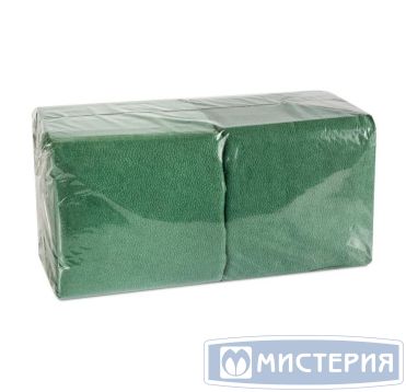 Салфетки 240х240 мм 1-сл., зел,, бум., 400 шт/упак 18 упак/кор РОССИЯ