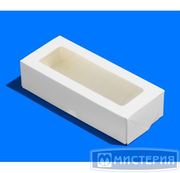 Контейнер 500 мл, 170х70х40 мм, с окном, неразъем.крышка, бел,, карт., 25 шт/упак "OSQ" Eco TaBox Pro 500 шт/кор РОССИЯ ECO TABOX PRO белый 500/500К