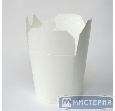 Коробка для лапши 450 мл, d103хh97 мм, бел., карт. лам., 50 шт/упак 500 шт/кор РОССИЯ CP(w)-450