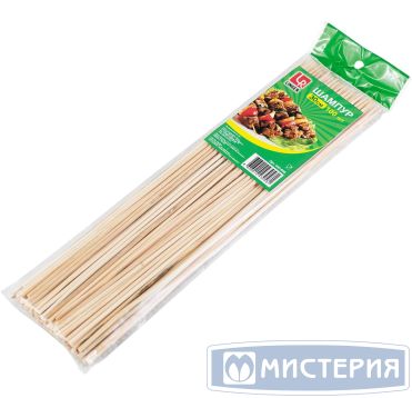 Палочки для шашлыка 300 мм, d3 мм, бамбук, 100 шт/упак 100 упак/кор КИТАЙ 440-605