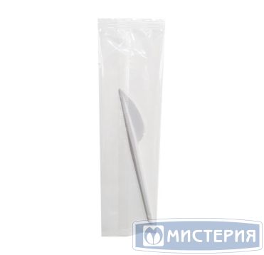 Комплект столовых приборов №1 [нож 165 мм, бел., ПС], 500 шт/кор 500 шт/упак РОССИЯ 187003/