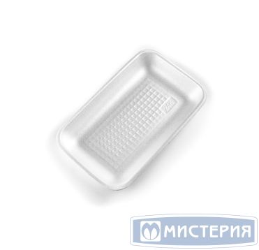 Лоток пищевой 225х135х30 мм, серия 24.К, бел., ВПС, 600 шт/кор "Южуралпак" 600 шт/упак РОССИЯ Лоток 24 K (тп BL)