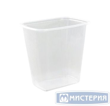 Контейнер прямоугольный 108х82х106мм, 500 мл, полупрозрачный